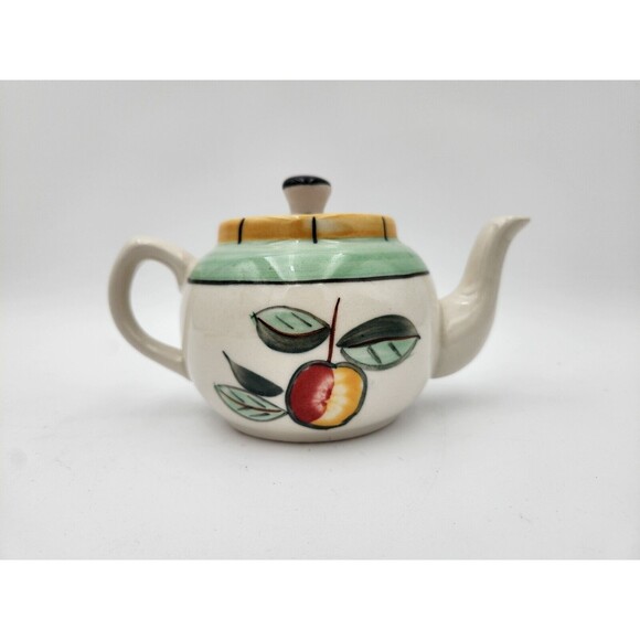 Vintage Decorative Porcelain Teapot Hand Painted Housewares International - Picture 1 of 11